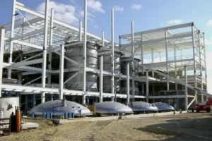 Field construction of fermentation vessels