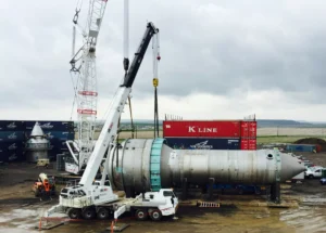 Duplex stainless steel vessel fabrication